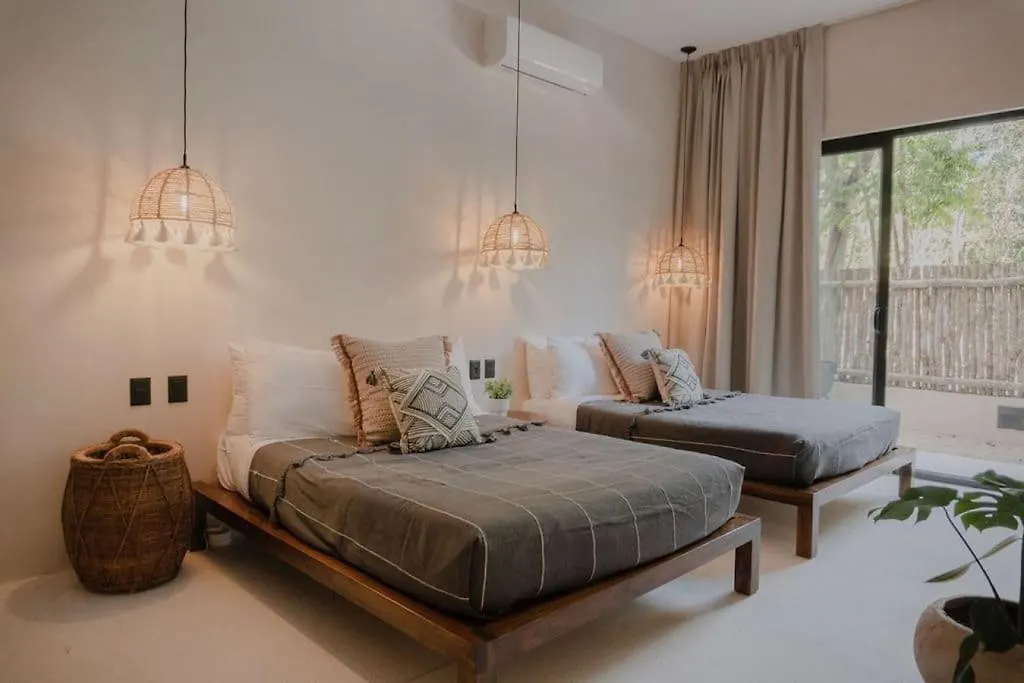 Casa Coba Boho 3 Bd Private Pool Beach Club Tulum Mexico